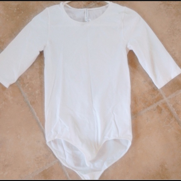 NWOT Aritzia Babaton White Edward Bodysuit - Picture 2 of 4
